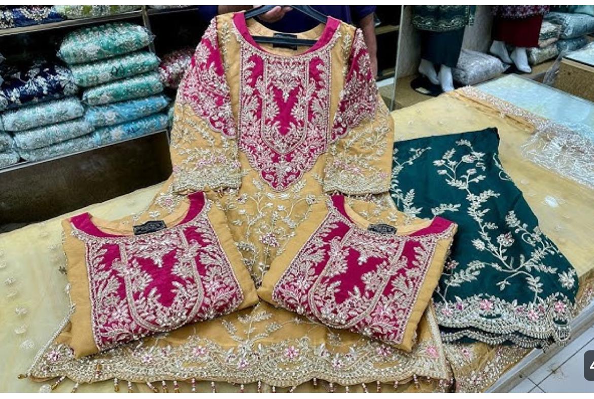 Sara Rohale Asghar (SRA) Inspired – 3 Piece Heavy Embroidered Wedding Collection