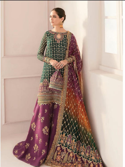 Baroque Original – Heavy Embroidered Wedding Collection | Sharara Suit | Luxury Bridal & Formal Wear