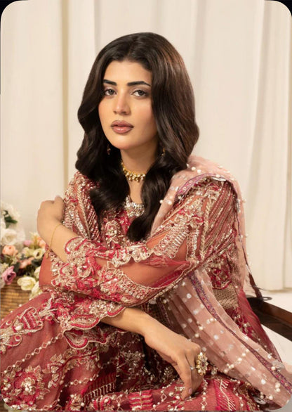 Malhaar Zarkash – Luxury Pret 2025 | Timeless Elegance with Modern Grace