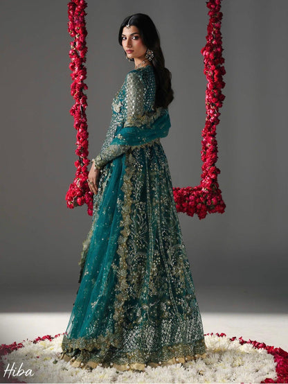 Allys Festive Edition ’26 – Luxury Net Maxi with Jamawar Shararah