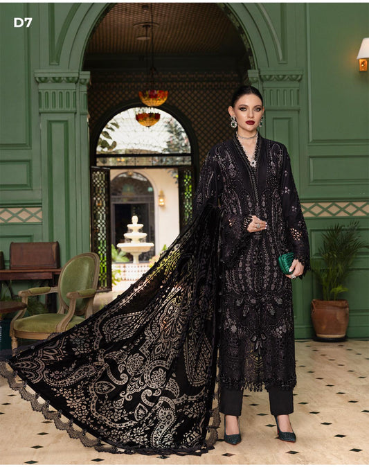 D7 Maria B (Inspired) – Khadi Net Winter Luxe Collection 2025 | Small to XL