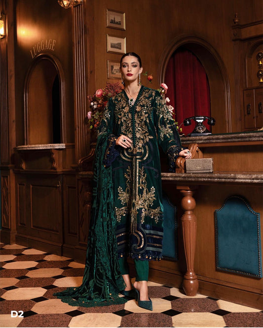 D2 Maria B (Inspired) – Velvet Winter Prestige Collection 2025 | Small to XL