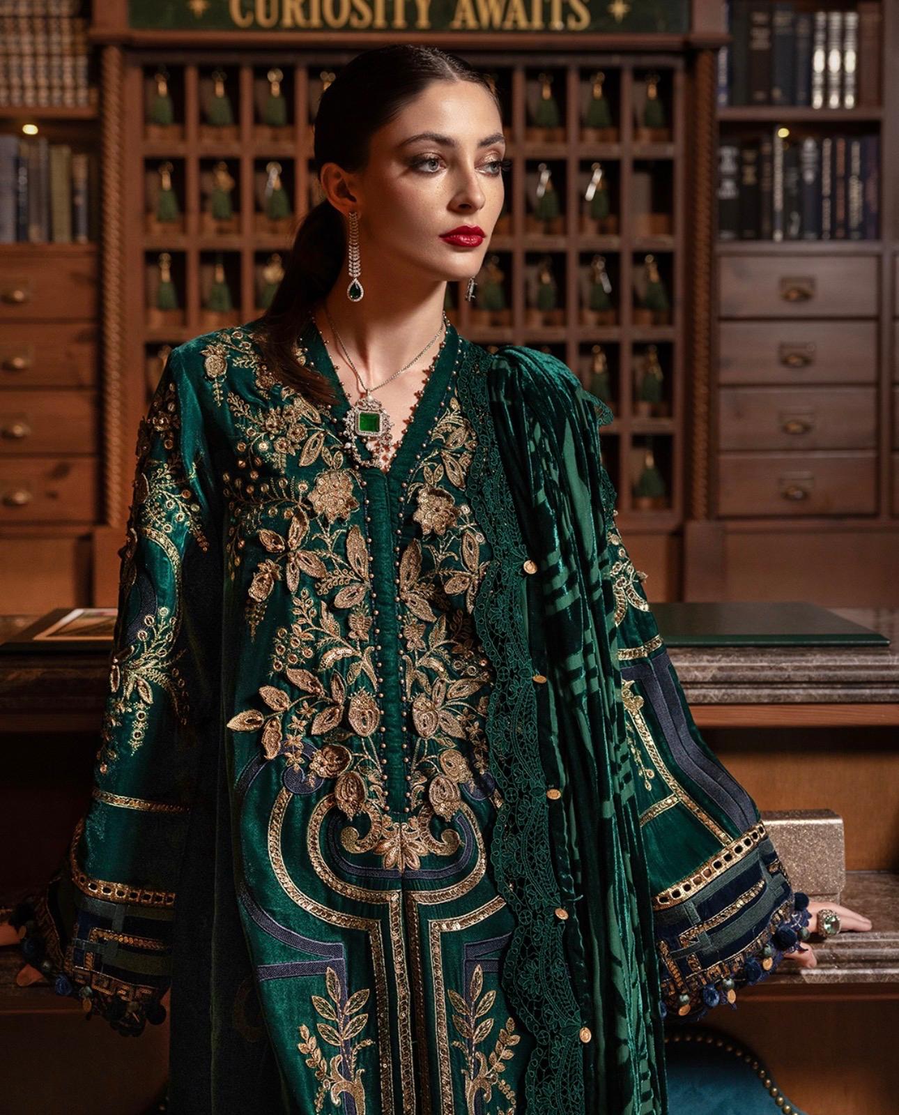 D2 Maria B (Inspired) – Velvet Winter Prestige Collection 2025 | Small to XL