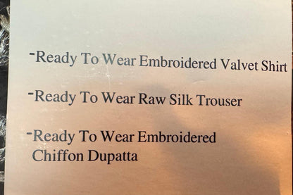 Adan Libas Original Velvet Collection 2025 – Luxury Embroidered Winter Suits